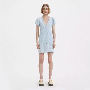 Levi's Erin Mini Denim Dress - Size Small